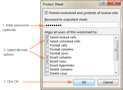 hack excel password protected sheet